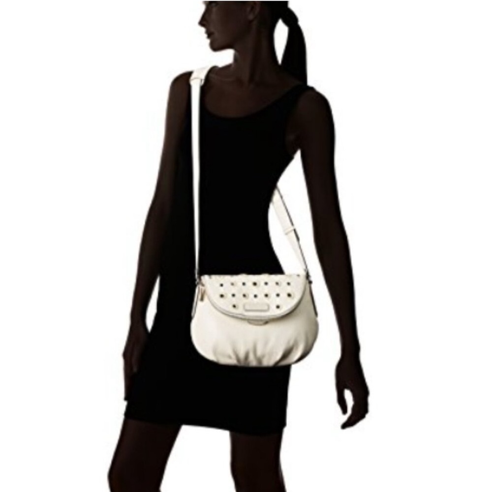 Marc by Marc Jacobs New Grommet Natasha leather Perforate Q St Crossbody Bag